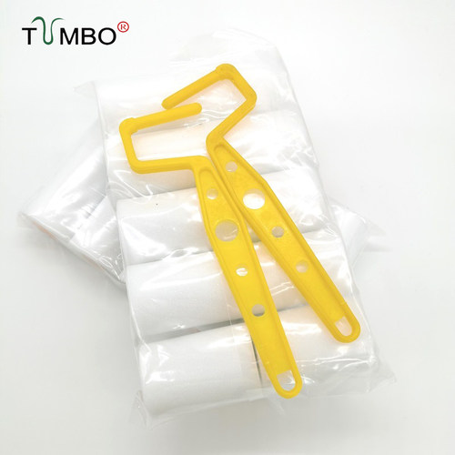 工厂直销TUMBO2寸水性海绵滚刷筒刷套装改色修边补漆无死角专用