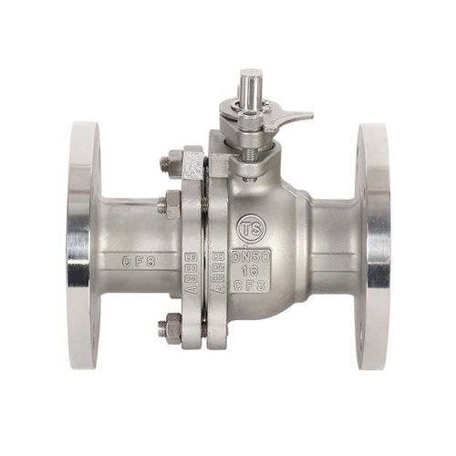 304不锈钢法兰式球阀Q41F-16P手动高温蒸汽阀门dn25 40 50 80 100