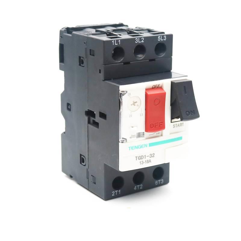 TENGEN天正电气TGD1-32电动机保护断相过载断路器410A32A GV2 NS2
