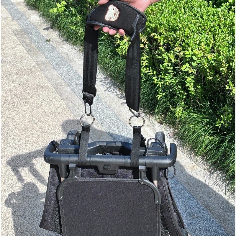 KK口袋车背车肩带婴儿推车口袋车配件遛娃神器背带绳挂钩图片