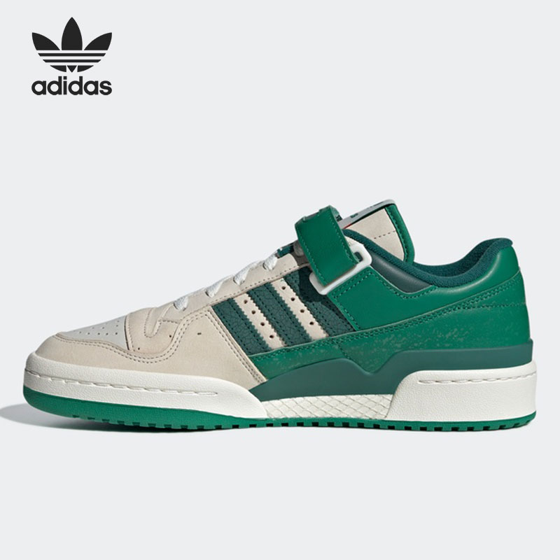 adidas originals FORUM84 Low低帮板鞋男女同款碧绿色GX9060[WF]图片