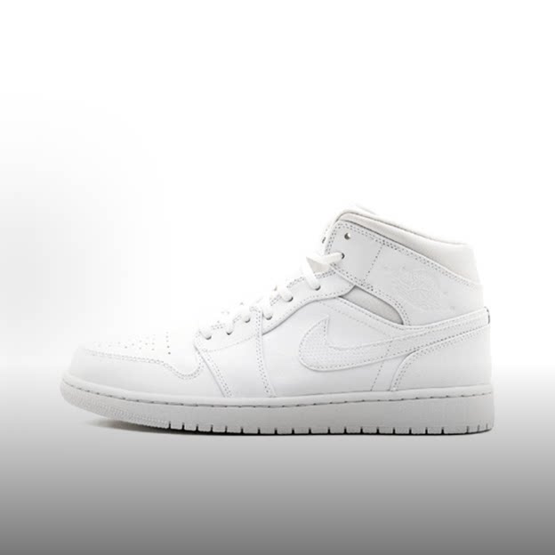 nike 耐克JordanAirJordan1复古篮球鞋男款纯白[wf]554724-110