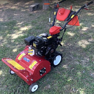 手推式汽油大马力碎草机 园林绿化小型剪草机 批发果园开荒还田机