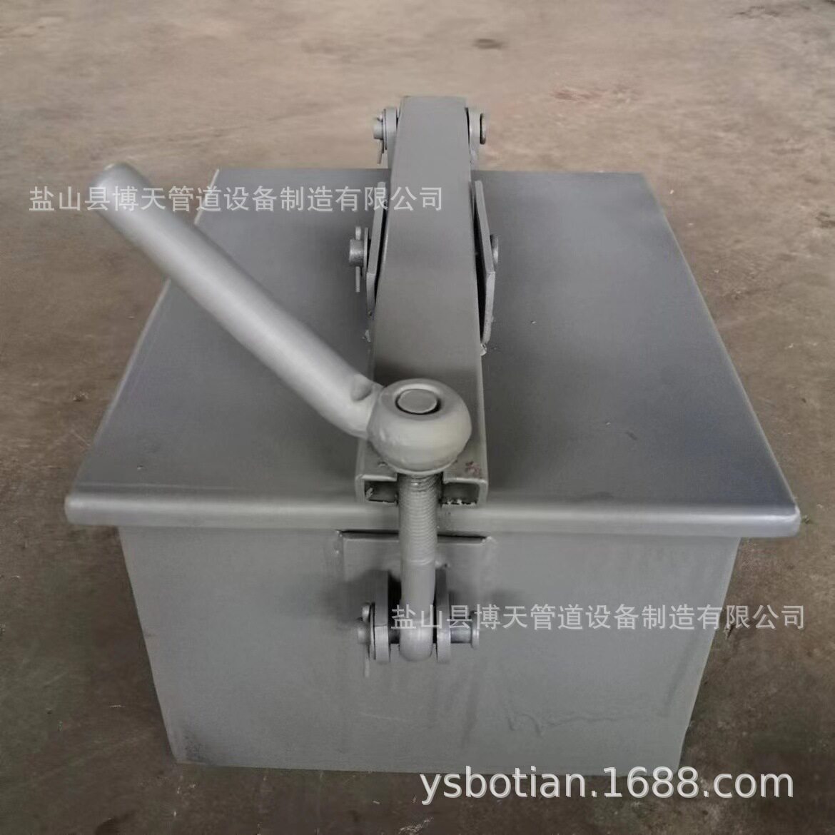 不锈钢方形检查门 带视镜快开矩形人孔门博天供应全国发货法兰
