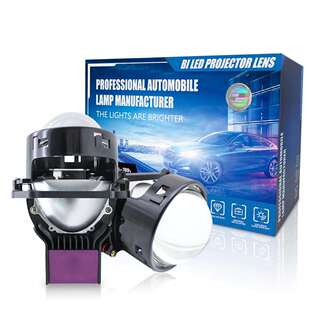 TAOCHISYT-3.0LED-M1524V6000K双光LED透镜升级版改装车灯配件