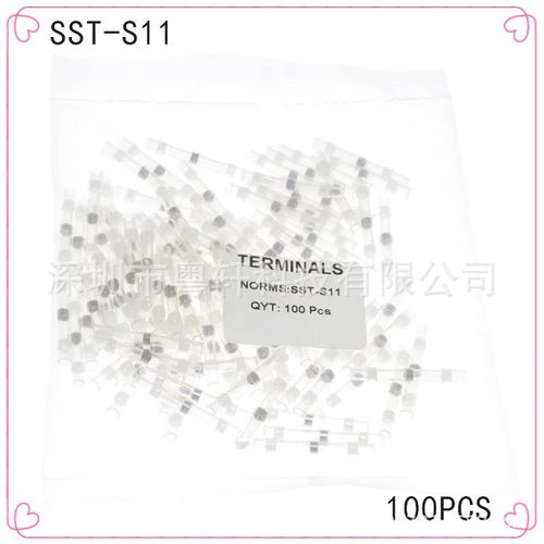 SST系列免压焊锡环热缩管防水快速接线端子电工绝缘套管保护接头