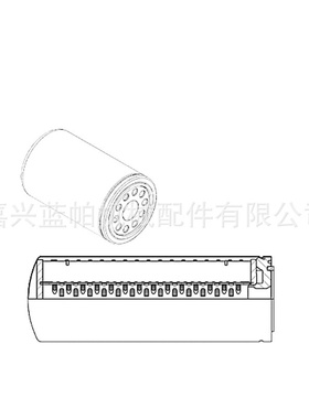船用发动机389-0435滑油滤芯3890435柴油389-0432燃油滤芯3890432