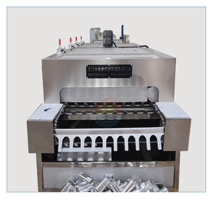 先泰制造通过式电容壳超声波清洗线 铝杯除油清洗烘干线