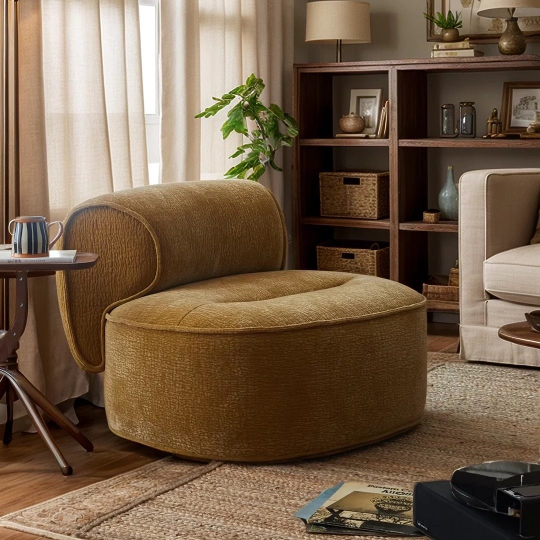 复古风微笑单人沙发小户型家用客厅单人沙发椅阳台懒人可躺休闲椅,鲜花速递/花卉仿真/绿植园艺,其它园艺用品,淘宝优惠券,粉丝福利购,淘宝优惠卷