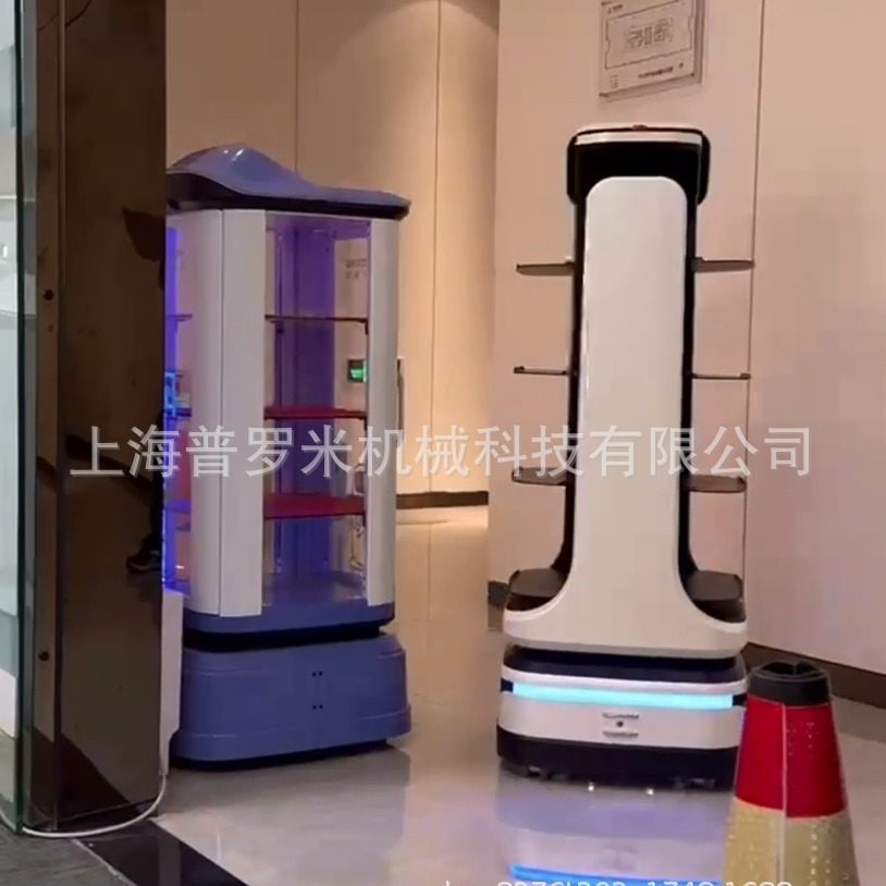 AX6112智能机器人送餐饭店自动上菜服务员端菜酒店餐厅传菜室外