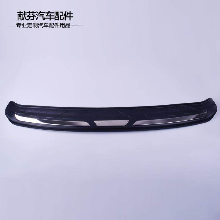 2014款奇骏原厂款后护板奇骏后杆饰条后备箱后护板