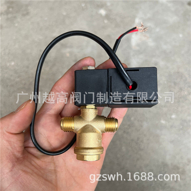 电磁单向阀 电磁双进气单向阀 铜迷你单向阀铜1500W单向阀