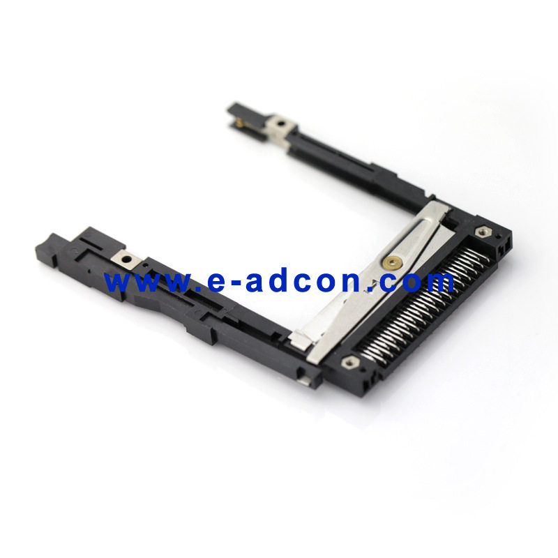 现货优质全新PCMCIA68P公座DIP带推杆无垫高卡座连接器