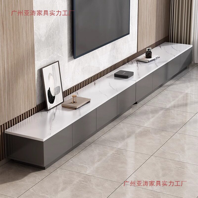 电视柜客厅家用落地现代简约2024新款收纳储物一体小户型电视机柜