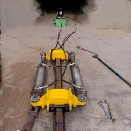 YLS-900钢轨拉伸机 液压轨道拉伸机 600工字钢拉伸机