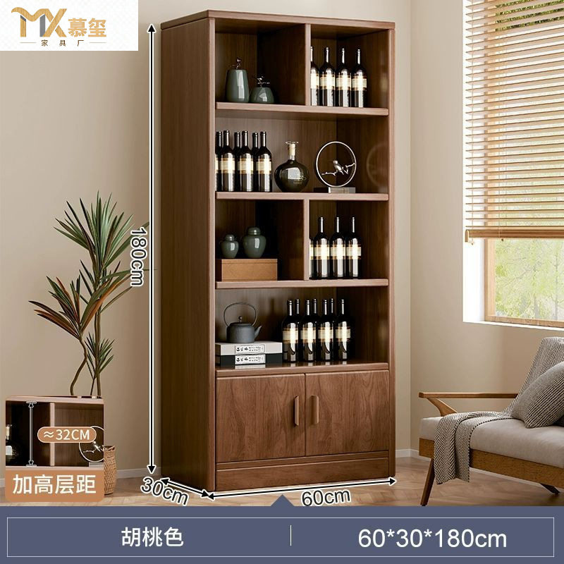 实木酒柜简约靠墙隔断展示柜