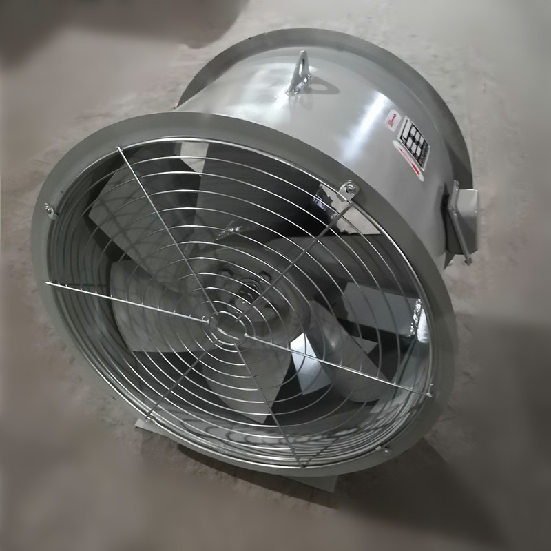 供应管道斜流风机HL3-2A-5.5A 正压送风机双速混流风机管道送排风