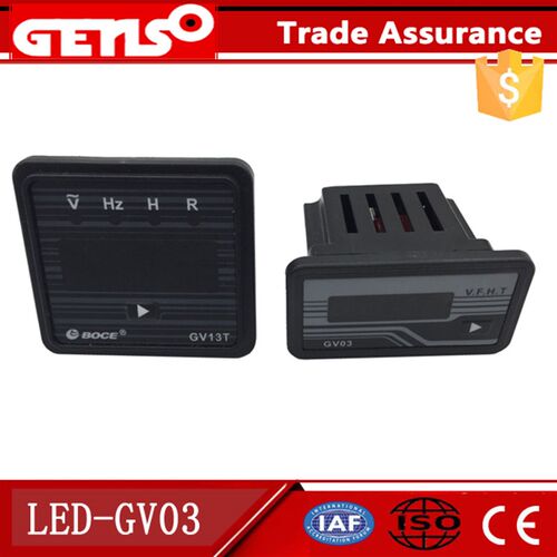 GV13T-LED 发电机电压380V.频率.时间等多功能仪表 三合一220V