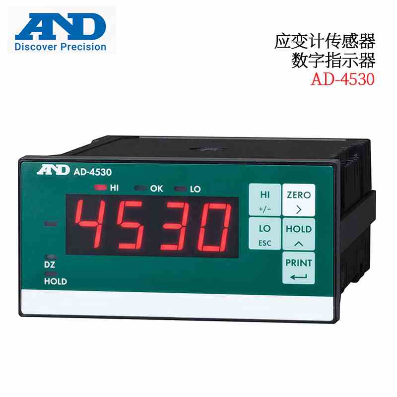 日本原装AND艾安得 数字指示器力测量指示器AD-4531B 4532B 4530