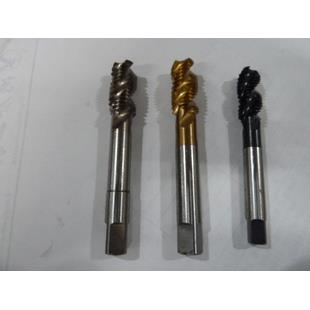 鸿泰镀钛螺旋槽机用丝锥内螺纹攻牙丝攻公制美制锥管M4 M5 NPT1/8