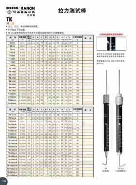 原装日本KANON中村 拉力测试棒 TK-15000g (G) 20000g 30000g(G)