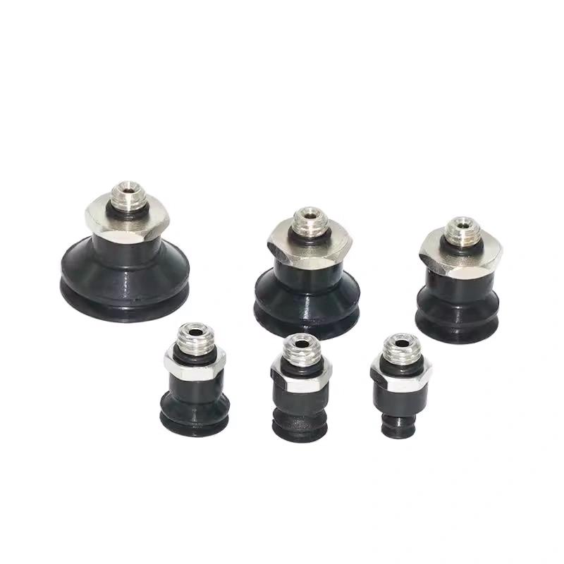 SMC型真空吸盘ZP10 13 16 20 25 32 40 50UN/US平形单层橡胶吸嘴