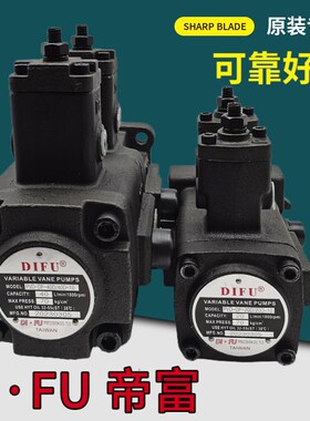 DIFU帝富双联叶片泵PVD-DF-20/20D 15/15D 30/30D 40D/40D-10油泵