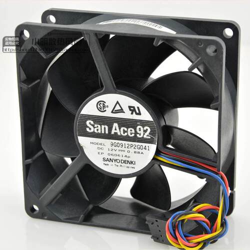 日本山洋 9032 12V 0.88A 四线PWM 9G0912P2G041 服务器风扇