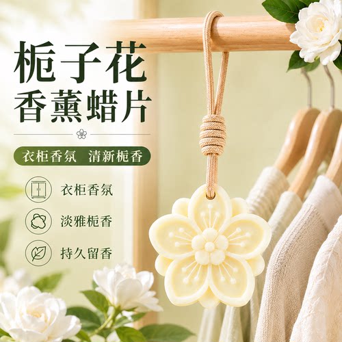 衣柜鞋柜香薰蜡片持久淡香