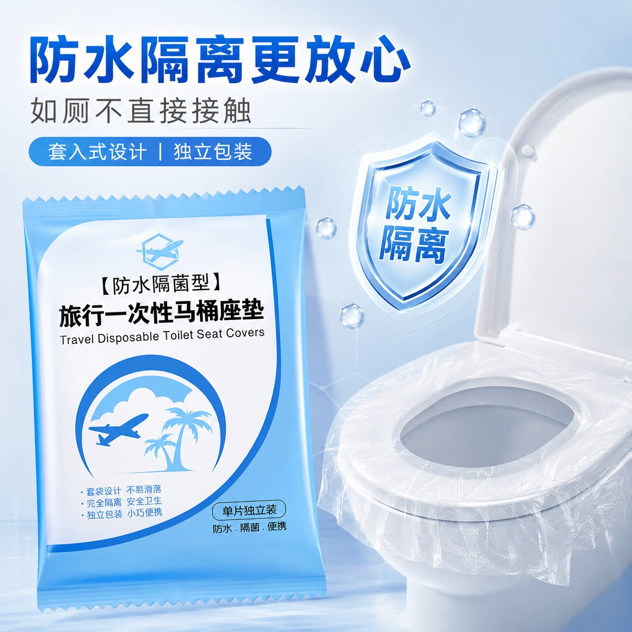 旅行居家一次性防水马桶垫