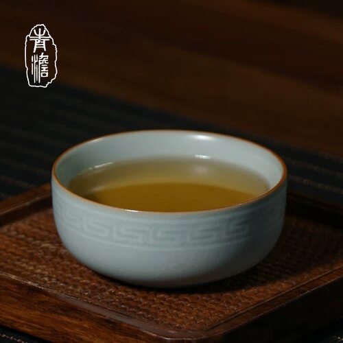 青澹如意杯