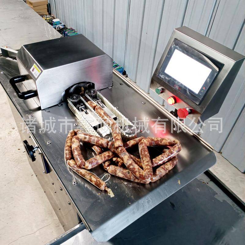 灌肠扎线机火腿肠扎线机香肠捆结机香肠打结机器全自动腊肠设备