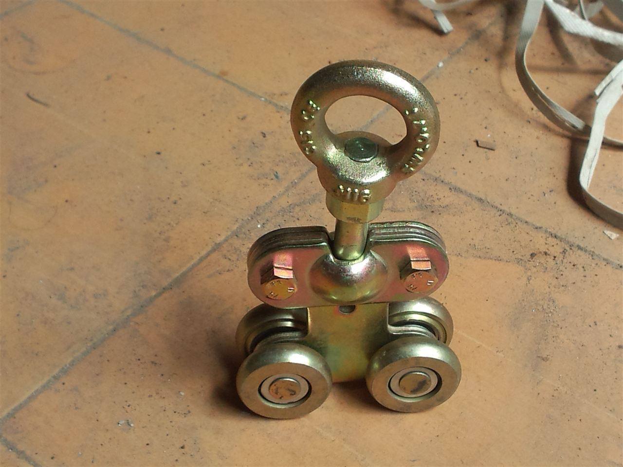 菲柯特四轮板式滑车ZT-W40W65W80工具滑轨滑车焊机滑车球绞工具滑