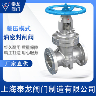 DN80 CYZ40H 油密封法兰闸阀DN50 Y差压楔式 DN100 CYZ41H