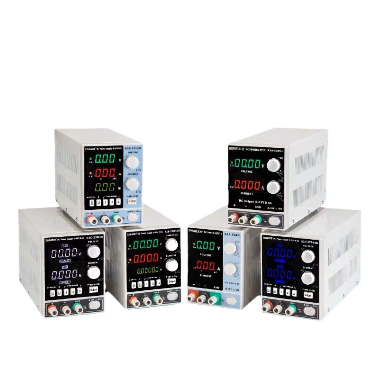 兆信稳压电源 线性开关型直流可调电源  KXA-3205D  0-32V/0-5A
