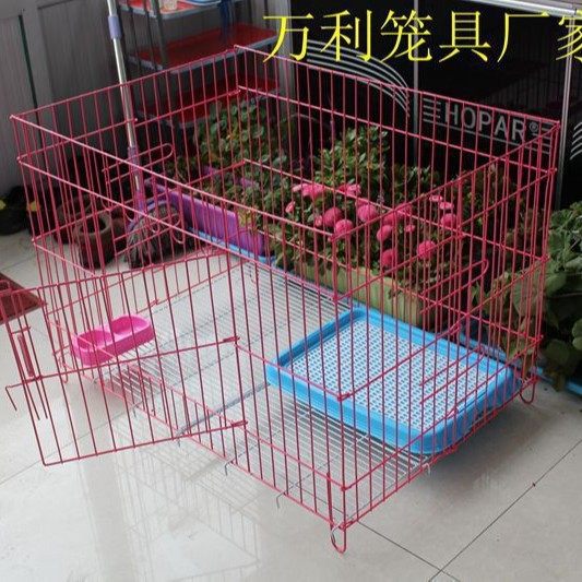 狗笼子狗围栏小型犬泰迪笼子贵宾跑笼无上盖跑床展示台围栏狗窝