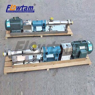 1螺杆泵转子式 粘度泵G10 容积泵 不锈钢单螺杆泵 浓浆泵厂家直销