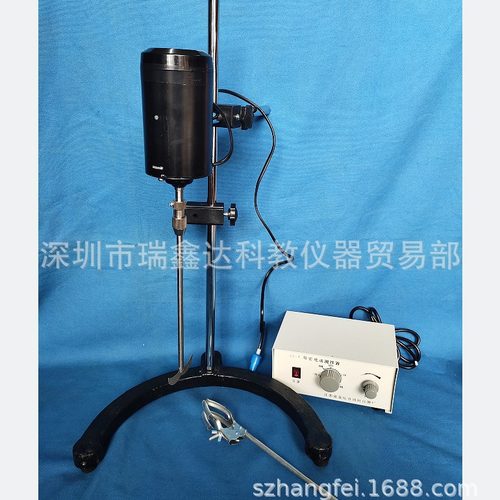 增力电动搅拌器JJ-1-200W定时电动搅拌机 小型搅拌器 实验搅拌机