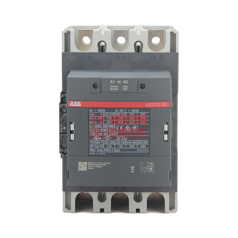 ABB 交流接触器 AX370-30-11-84*110V 订货号 1SFL607074R8411