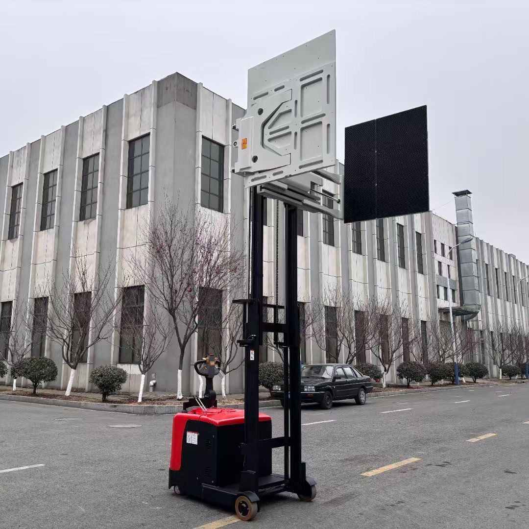 非标布卷纸卷夹抱叉车棉包堆垛90度旋转360度圆桶方桶翻转倒料车