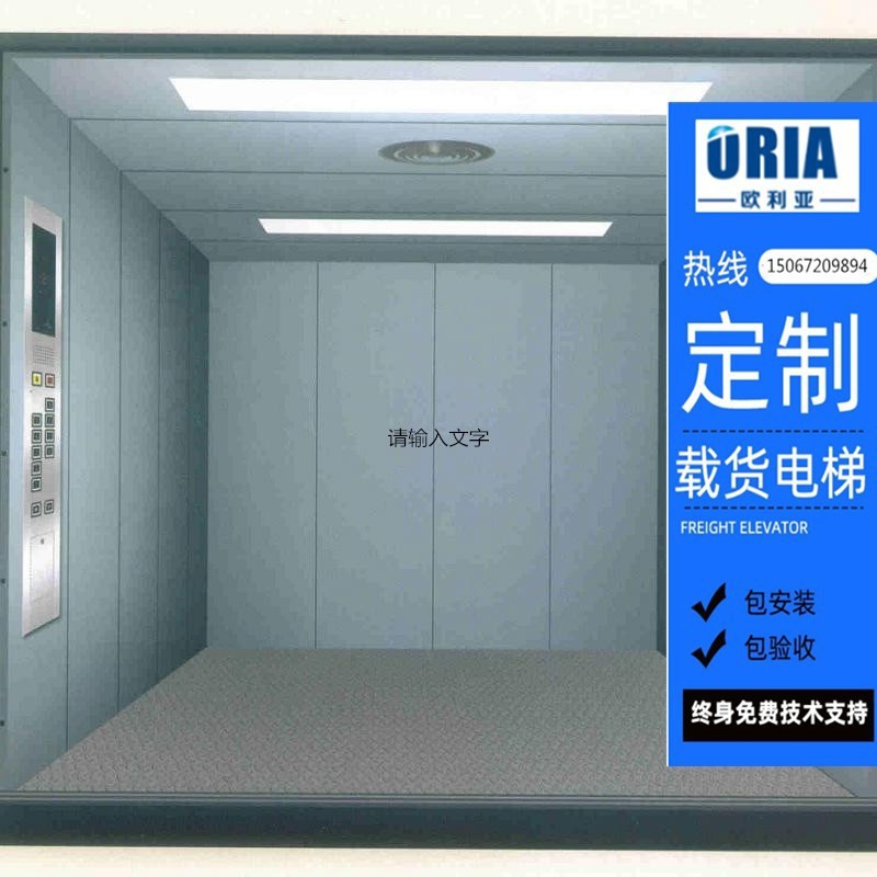 欧利亚防爆人货两用载货电梯