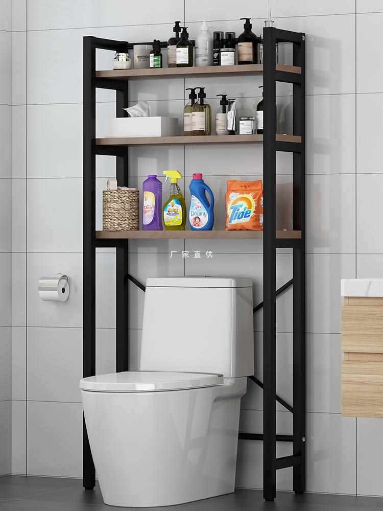 洗衣机置物架滚筒上开方柜卫生间波轮收纳架子阳台翻盖落地储物架