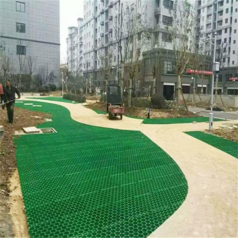 室外停车场值草格上海现货停车场绿化专用塑料植草格升级款精品