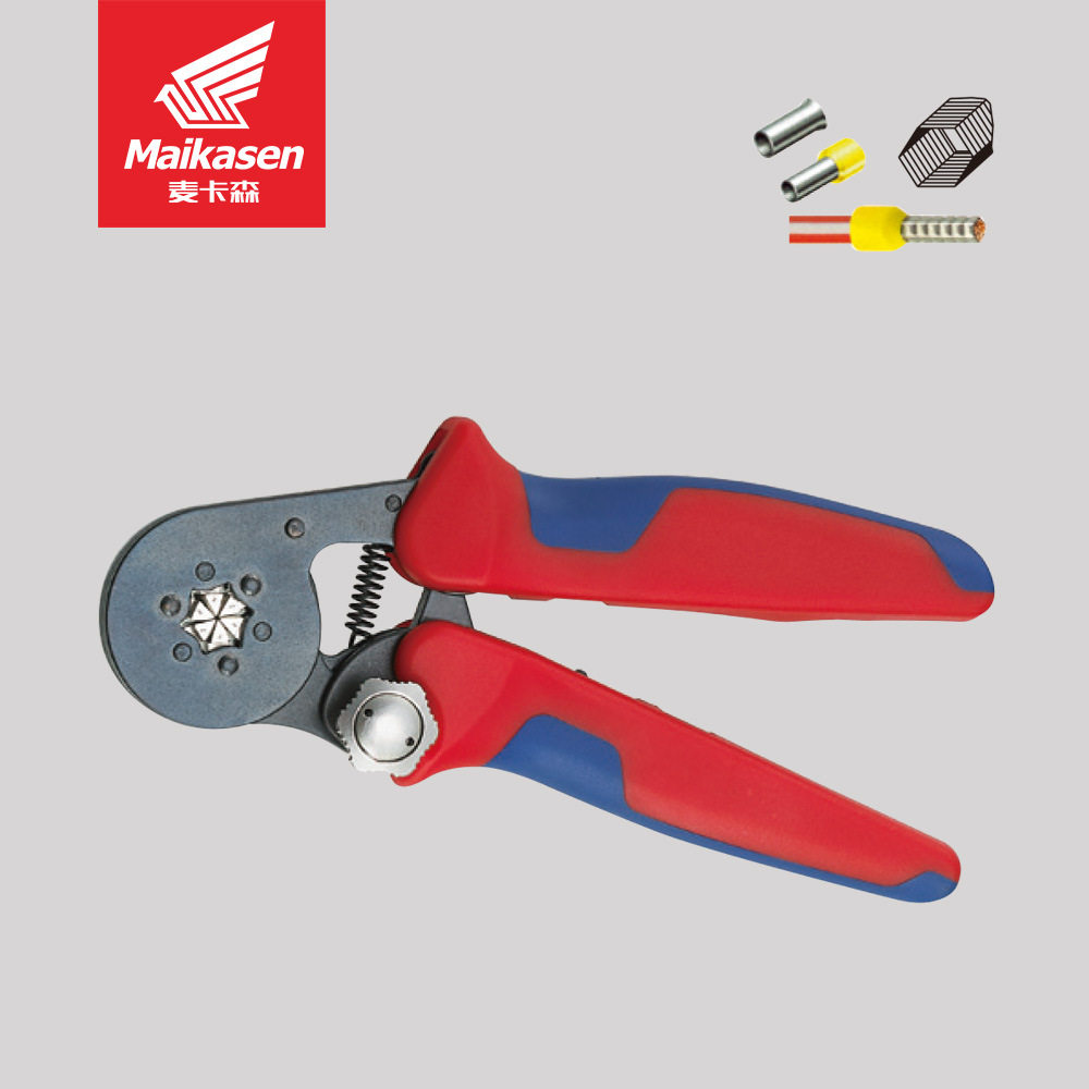 欧式端子压线钳HSC8 16-4迷你型自调式压线钳管型端子压线钳