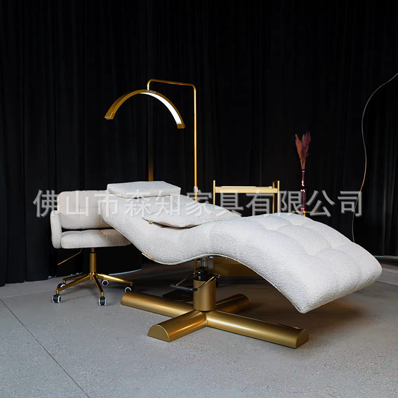 美容院专用液压升降美睫按摩床