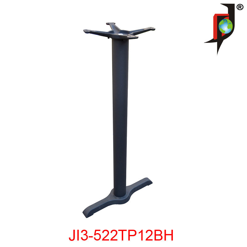 工厂批发直销快餐厅餐桌五金配件高吧一字铸铁桌脚