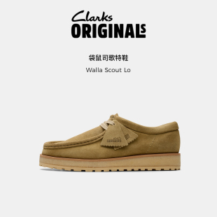 Walla 复古袋鼠厚底休闲鞋 Scout 新款 Lo男鞋 Clarks其乐Originals