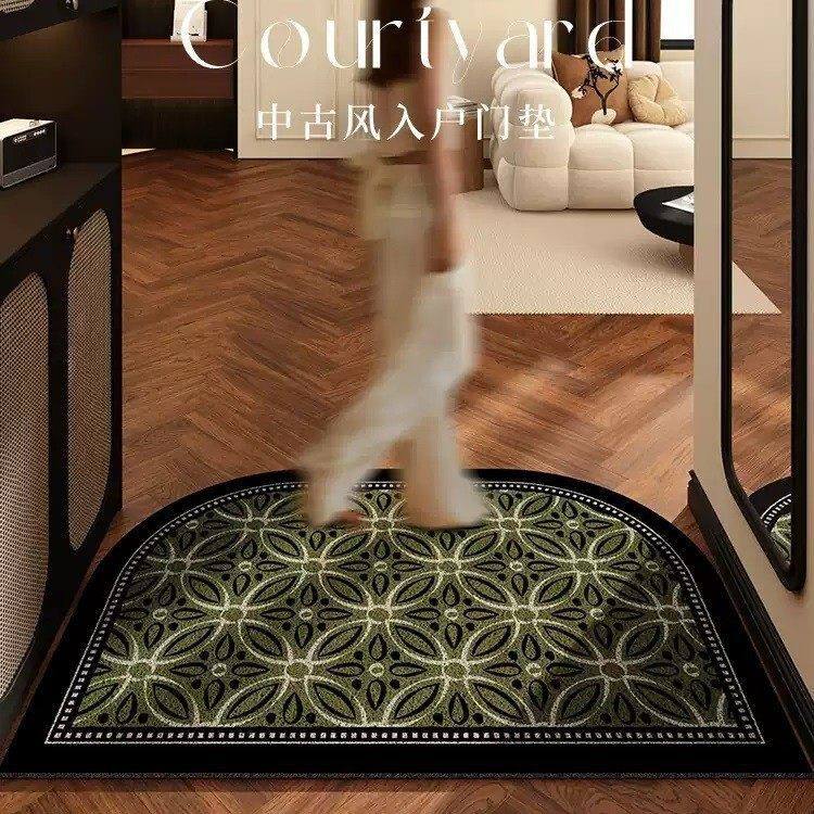 美式复古丝圈防滑垫入户门地垫进门刮泥蹭土脚垫玄关可裁剪门垫,居家布艺,家用脚垫,淘宝优惠券,粉丝福利购,淘宝优惠卷