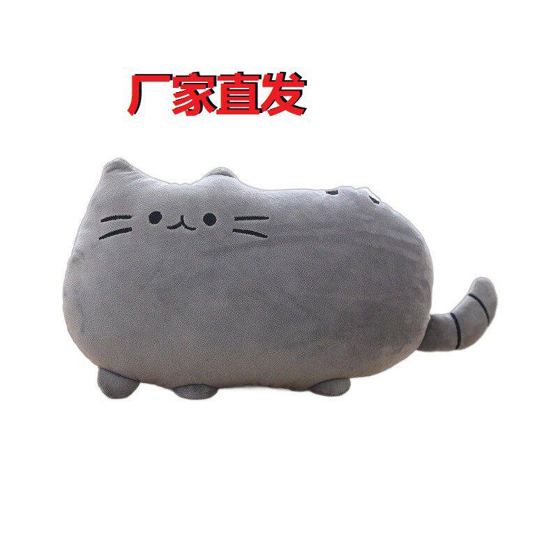 2025新款可爱猫咪抱枕喵星人毛绒公仔卡通小饼干玩偶创意女生礼物