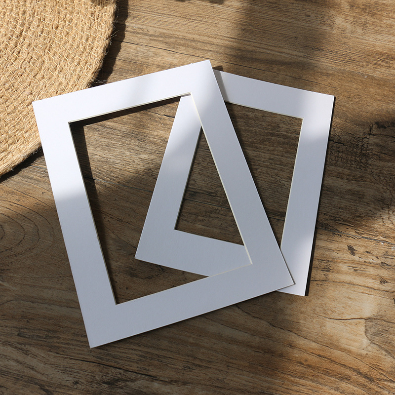 白卡纸相框照片墙用内衬装裱 7 8 10 12 1618寸A4A34K8K卡纸定